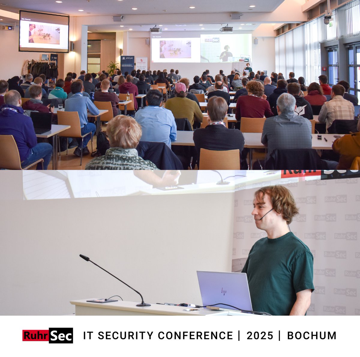 ruhrsec's tweet image. Rise and shine, RuhrSec attendees! 
Get ready for our second exciting keynote.
&quot;Every Threat Model is Wrong.“ by @lavados.

🌐 #RuhrSec Website
ruhrsec.de/2025/

📖 RuhrSec Program
ruhrsec.de/2025/index.htm…

#itsecurity #itsicherheit #cybersicherheit #cybersecurity #bochum
