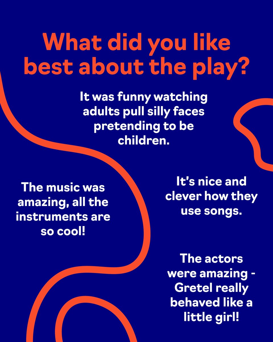 _theatre_works's tweet image. Take a look at some wonderful feedback from South Bristol Youth children who visited the Tobacco Factory to watch Hansel &amp;amp; Gretel ✨ 
Inspire more children by donating to theatre works!

#theatreworks #ukcharity #hanselandgretel