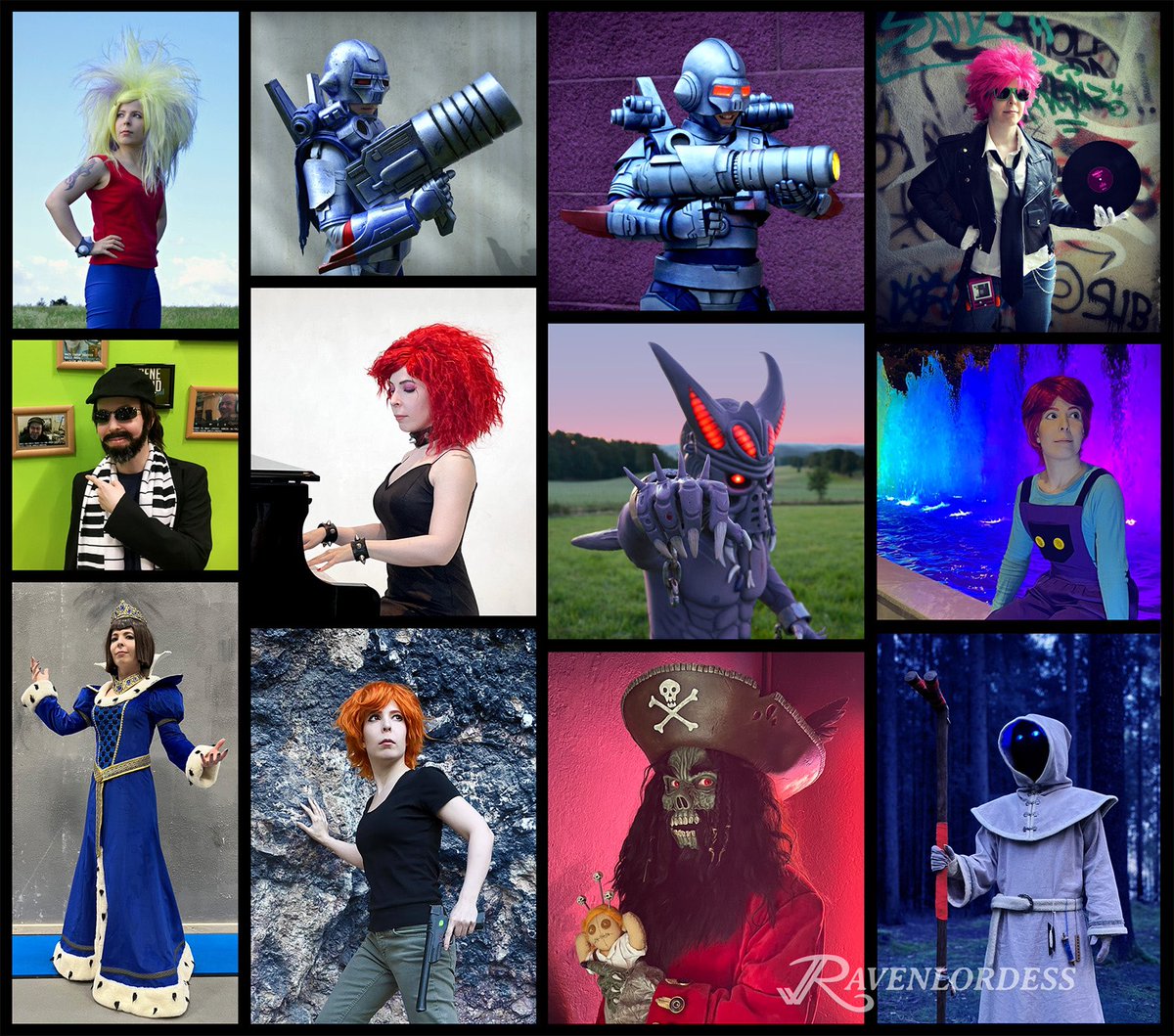 I’ve been working on some big armour pieces for The Machine. Hopefully you’ll see some of the progress in a few days. In the meantime, here’s an updated collage of my 12 Amiga related costumes. 

#amiga #retrogaming #cosplay

The photos were taken by void256, TLF &amp; Joni Halonen