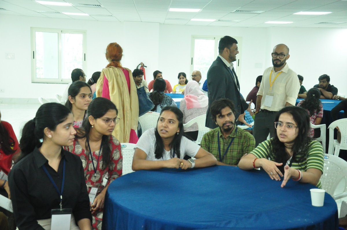ccmb_csir's tweet photo. Today we have alumni and our students meeting at the CCMB reunion. There is nostalgia from the 1980s till a few years back and aspirations of CCMBians today. 
@CSIR_IND https://t.co/ecfSB1iWkr