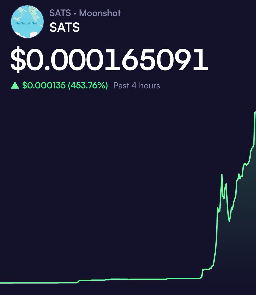 1MILLION MC INCOMING! 🚀🚀

Pack your bags.

Or be left behind !

$SATS