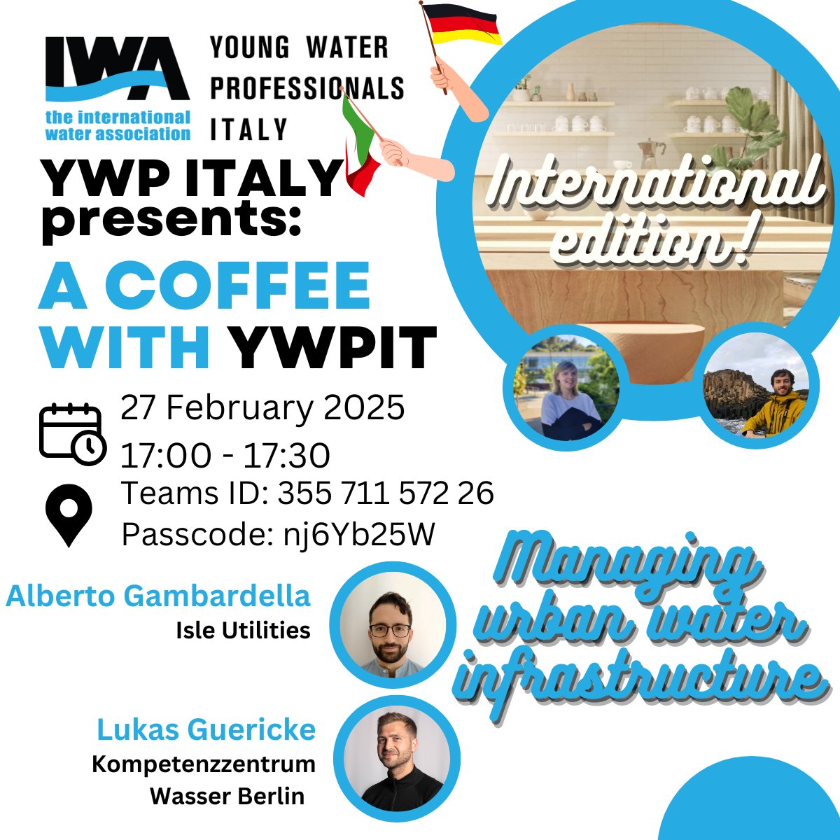 YWP Italy (@italyywp) on Twitter photo ๐ข ๐ ๐ฐ๐ผ๐ณ๐ณ๐ฒ๐ฒ ๐๐ถ๐๐ต ๐ฌ๐ช๐ฃ๐๐ง โ ๐๐ป๐๐ฒ๐ฟ๐ป๐ฎ๐๐ถ๐ผ๐ป๐ฎ๐น is back today!
๐ ๐๐ฒ๐ฏ๐ฟ๐๐ฎ๐ฟ๐ ๐ฎ๐ณ๐๐ต, ๐ฎ๐ ๐ญ๐ณ:๐ฌ๐ฌ ๐๐๐ง
Don't miss out and join us for our insightful coffee break! ๐ข ๐ ๐ฐ๐ผ๐ณ๐ณ๐ฒ๐ฒ ๐๐ถ๐๐ต ๐ฌ๐ช๐ฃ๐๐ง โ ๐๐ป๐๐ฒ๐ฟ๐ป๐ฎ๐๐ถ๐ผ๐ป๐ฎ๐น is back today!
๐ ๐๐ฒ๐ฏ๐ฟ๐๐ฎ๐ฟ๐ ๐ฎ๐ณ๐๐ต, ๐ฎ๐ ๐ญ๐ณ:๐ฌ๐ฌ ๐๐๐ง
Don't miss out and join us for our insightful coffee break!