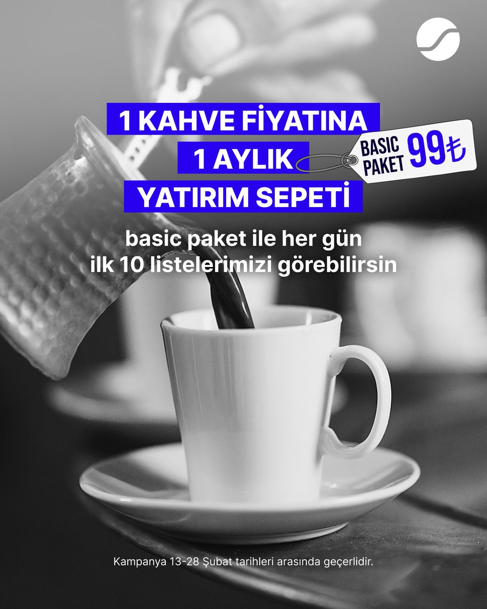 Bir Kahve Fiyatına 1 Aylık Yatırım Sepeti! ☕📈

%75 İndirimle Sentiment Algo Basic Paket Sadece 99 TL!

Yatırım dünyasına ilk adımınızı atmak artık çok daha kolay! 🚀 Sadece 99 TL’ye, piyasa analizlerinizi yapın, trendleri takip edin ve güvenle yatırım sepetinizi oluşturun.

📈