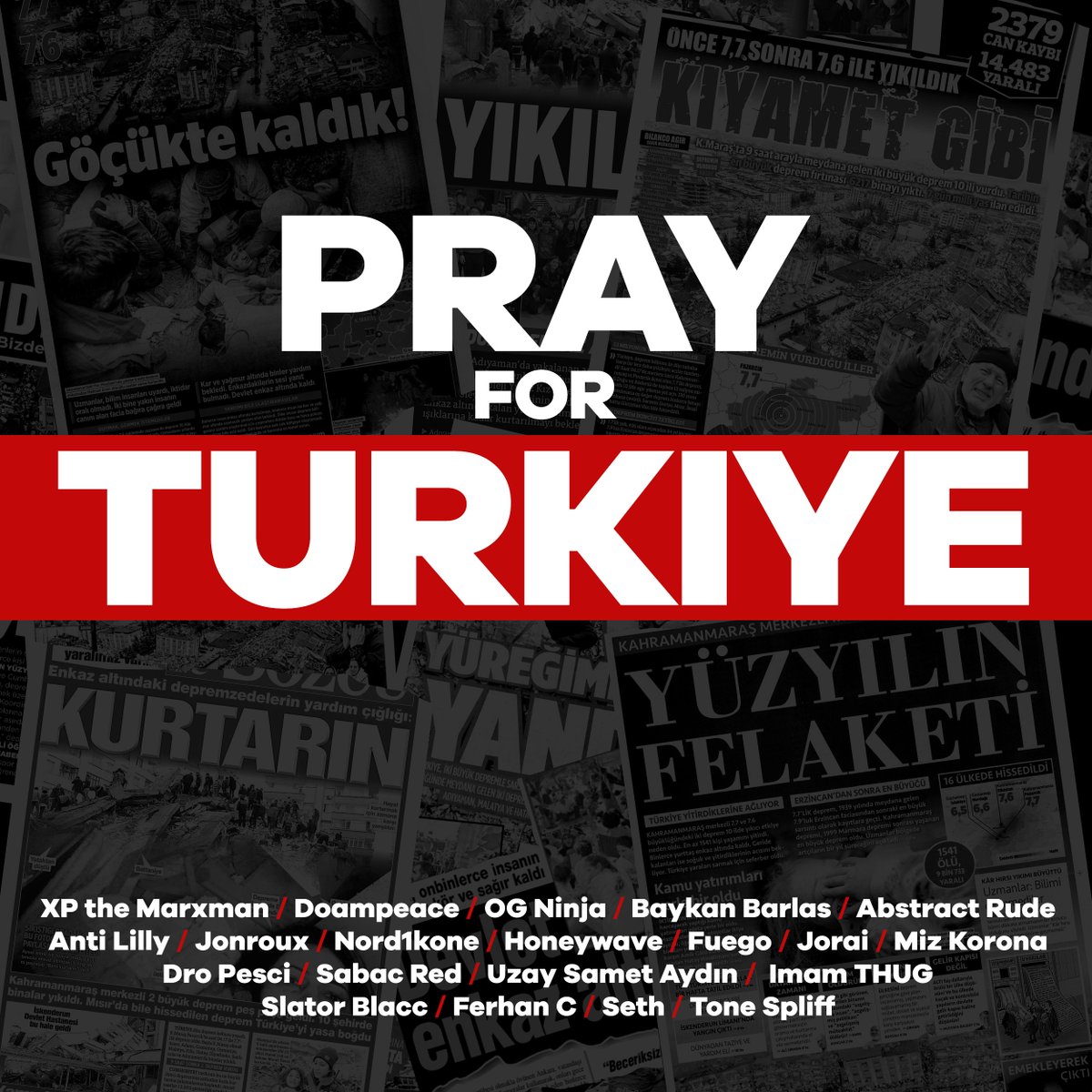 Bu albüme kulak verin! #PrayForTurkiye

prayforturkiye.com