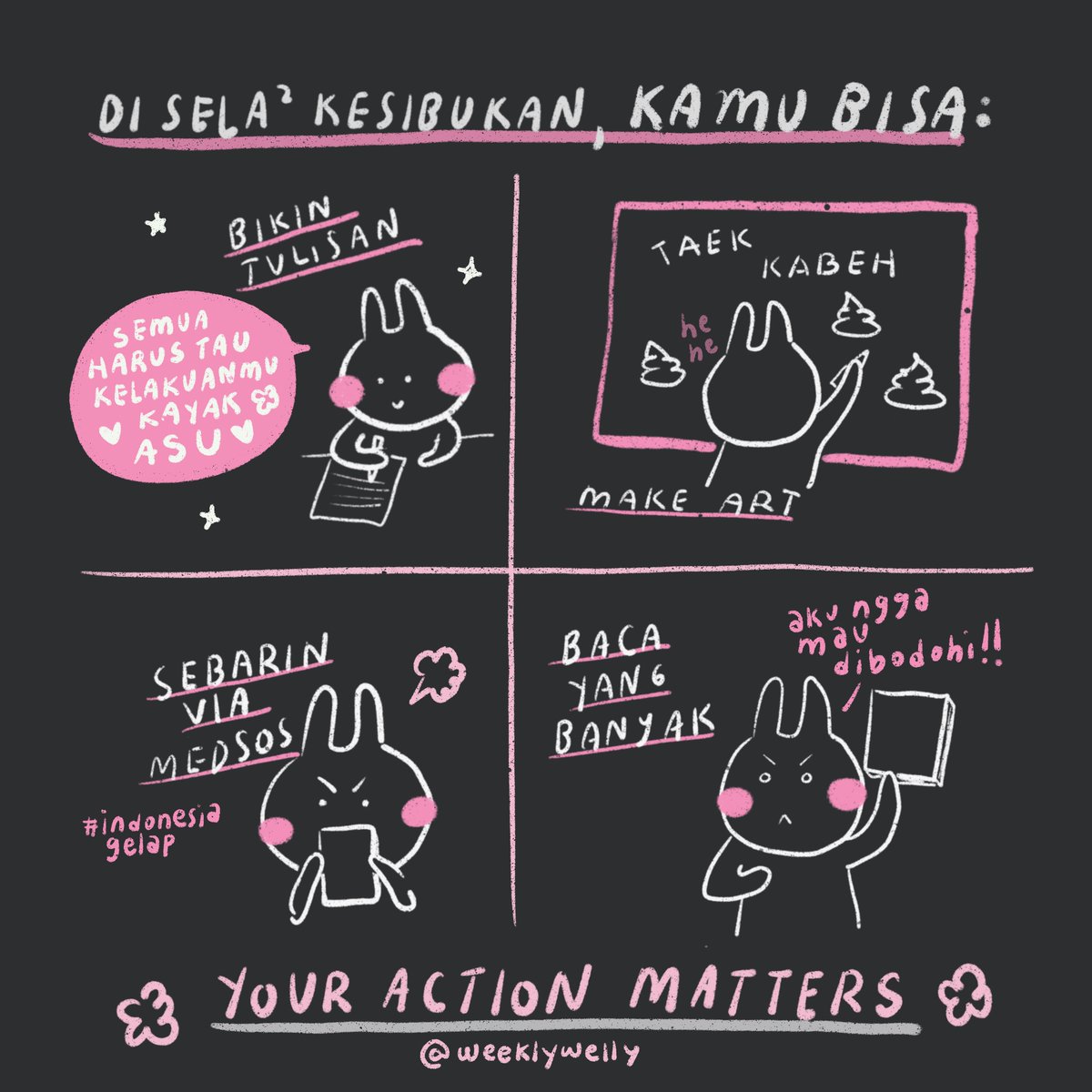 weeklywelly's tweet photo. semua harus tahu, kelakuanmu kayak asu #indonesiagelap #1312 #kamibersamasukatani https://t.co/xZsvOLsYTC