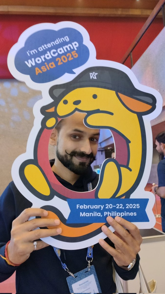 Attending WordCamp Asia and visiting booth of #wpvektor 

#vkwca2025 #wcasia