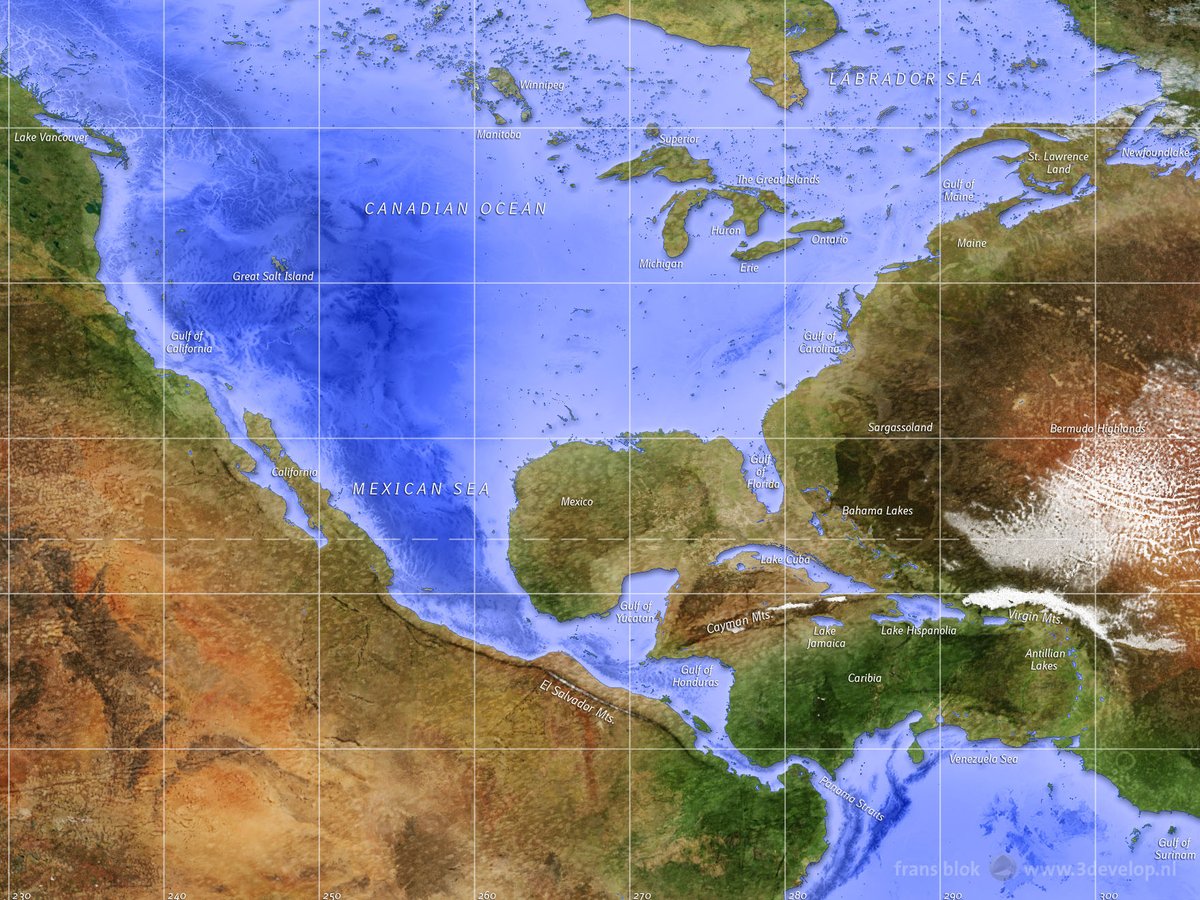 On the Inverted Earth, it's business as usual :-) #GulfOfMexico