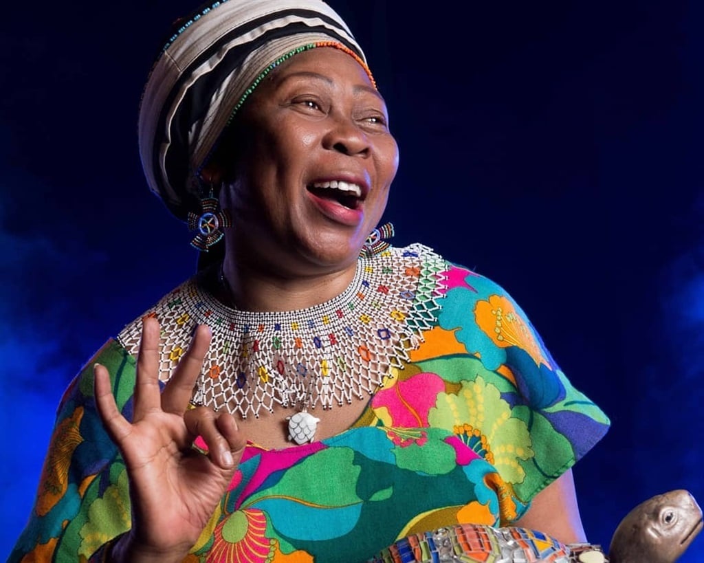 #NozincwadiMotherOfBooks. Mama Gcina Mhlophe. The strongest African woman, she said, "Love, know and pamper yourself." Let us be tomorrow's examples by looking up to those before us. #MotherLanguageDay celebration.