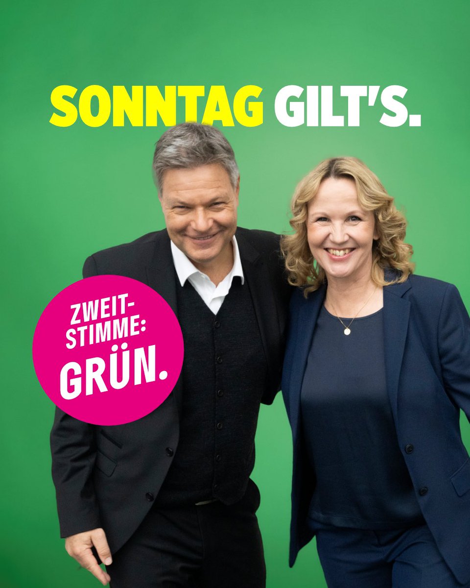 Endspurt! 🔥 Heute Abend ab 18 Uhr in der Viehbörse in Magdeburg und Sonntag bis 18 Uhr in deinem Wahllokal! 🗳️ Lasst uns gemeinsam den Unterschied machen!