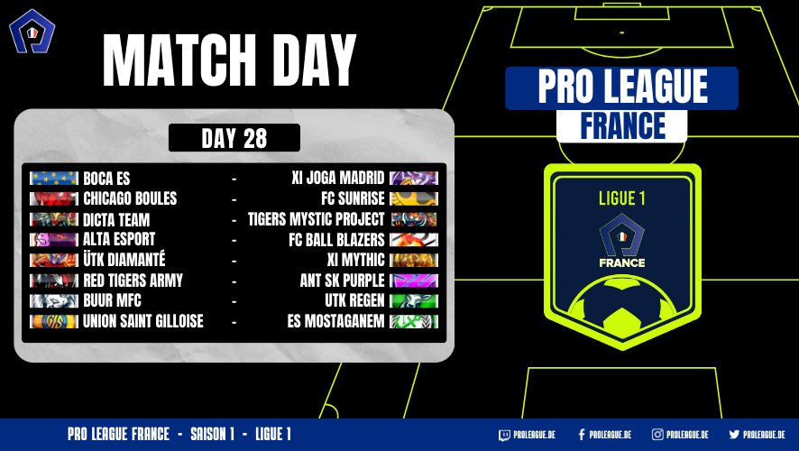 Pro League France tweet media