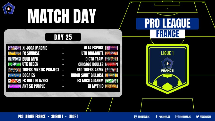 Pro League France tweet media