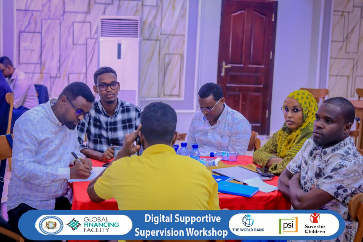 On behalf of the <a href="/NmcpSomalia/">National Malaria Control Program</a> team, I participated in a 5-days training on Digital Supportive Supervision organized by <a href="/MoH_Somalia/">Ministry of Health- Somalia</a>, <a href="/save_children/">Save the Children International</a> and <a href="/WorldBank/">World Bank</a> Grateful for the opportunity to enhance skills and contribute to improving healthcare services.