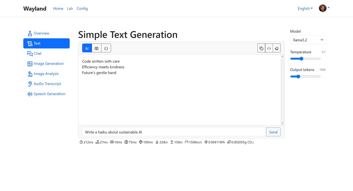 Wayland AI tweet media