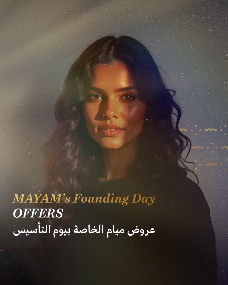 mayam_aesthetic's tweet photo. جمالك يستحق الاحتفال! عروض يوم التأسيس مستمرة لتمنحك التألق الذي يليق بك✨🤍

احجزي موعدك الآن 
920015091

Glow with Mayam’s Founding Day offers! Don’t miss out✨🤍

Book your Appointment now
920015091

#mayam
#own_your_glow
#عروض_يوم_التأسيس https://t.co/AcFrjhFNHA