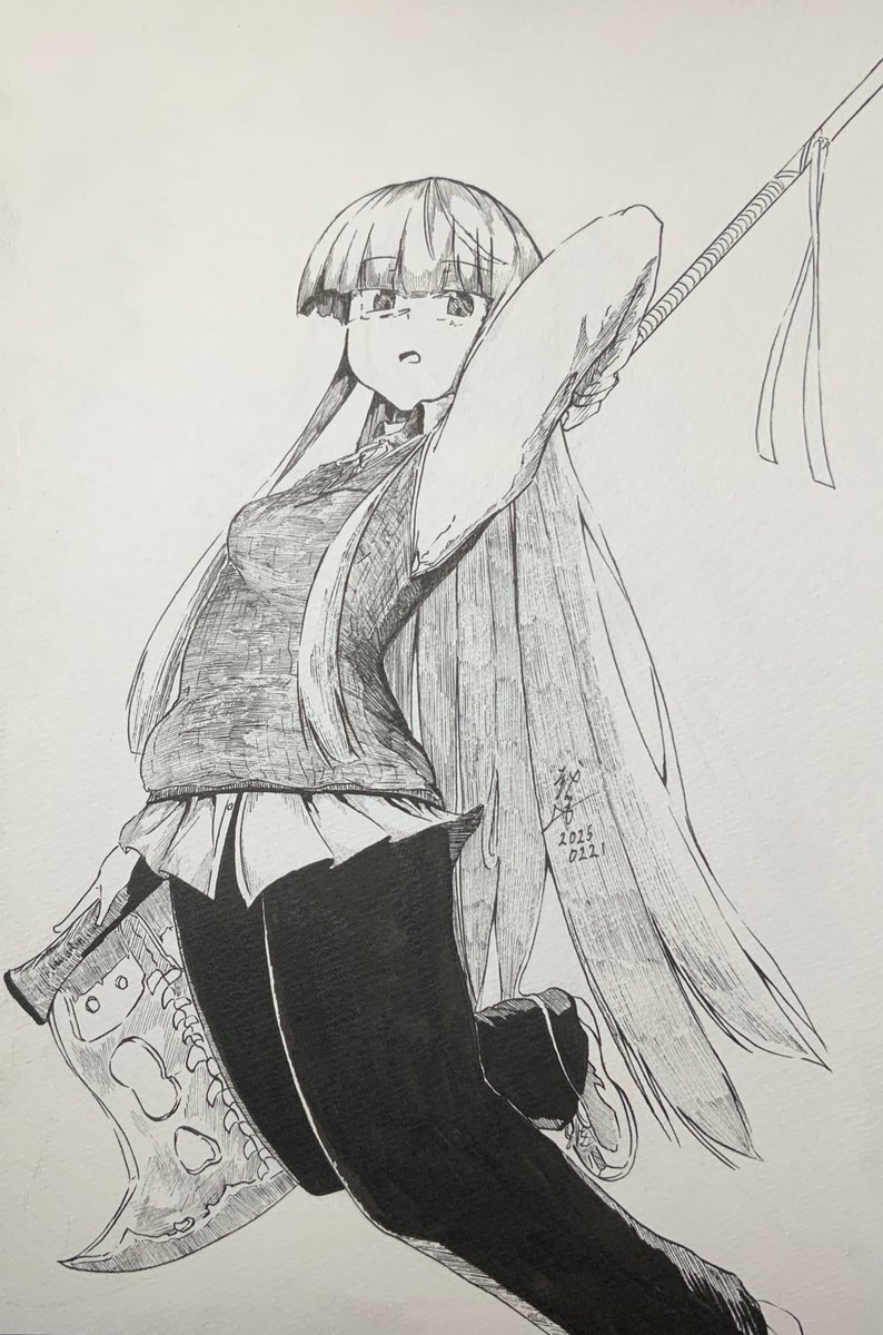 斧🪓こそ最強の武器。

園田空

アナログ創作
厚塗り勉強中
#マンガ
#イラスト
#art
#拡散
#RuderGigas