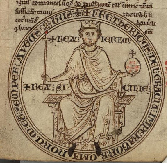 RG1253's tweet photo. @NotesFASMil Hi Chip, yes Sicily was always a strategic prize. In the 13C, it was part of the Kingdom of Sicily, including southern Italy, ruled by the Hohenstaufen - who also ruled Germany and thus had the papacy surrounded. Hence the pope invited Henry III of England to conquer it ... https://t.co/Rmll1zvwQg