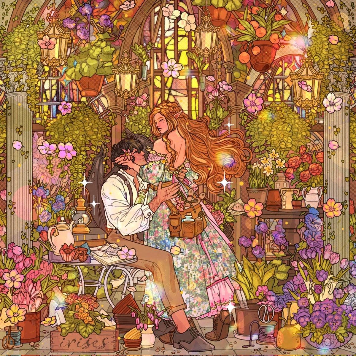 artimaking's tweet image. i'll crawl home to her 💫❤️ #acotar ♡