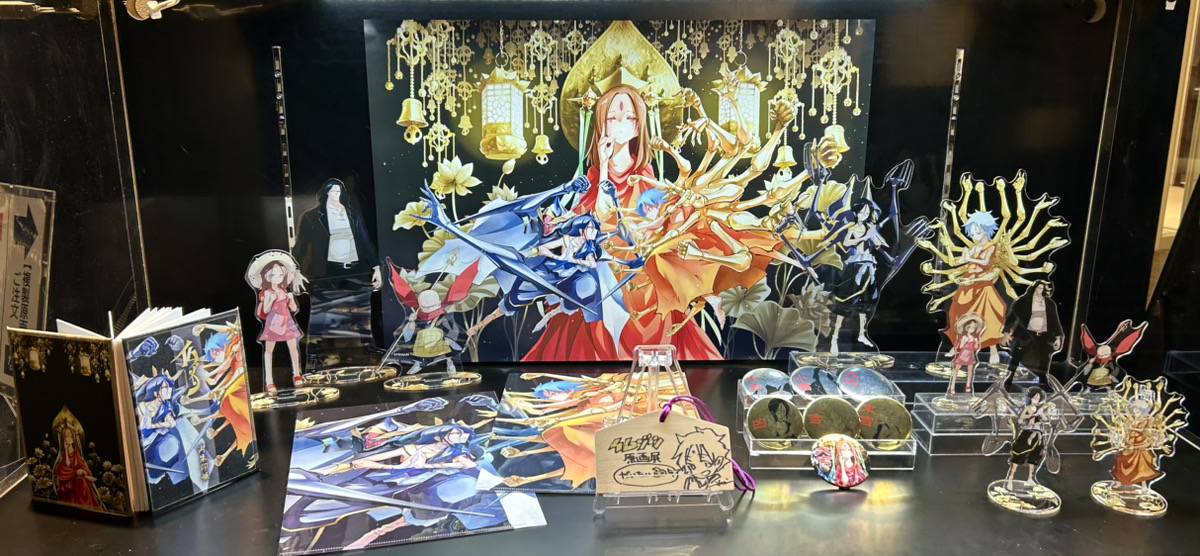 仏ゾーン原画展】 神々しい新商品がずらり✨ (会場では多くの人が購入