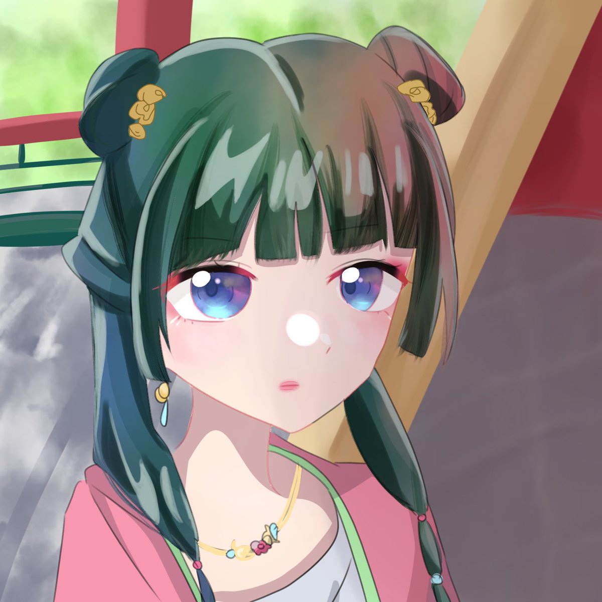 猫猫　#薬屋のひとりごと  #イラスト