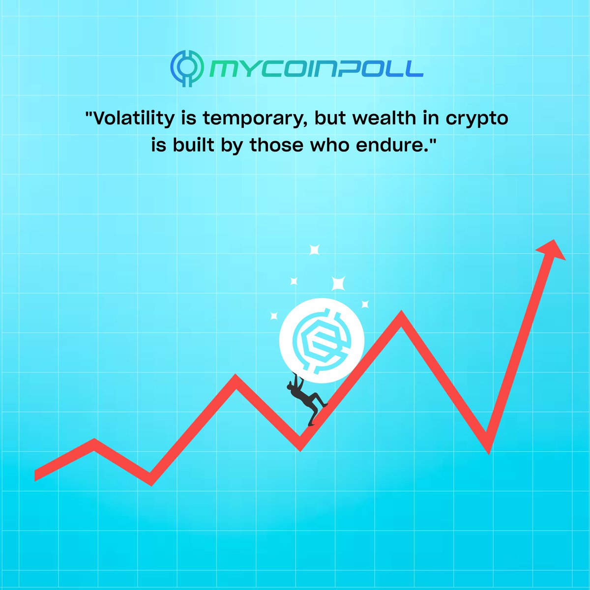 mycoinpoll's tweet photo. 🌊 Ride the Waves, Secure the Gains! 📈💎

Crypto volatility can be overwhelming, but remember-temporary dips lead to long-term gains! 💡 The strongest investors are those who hold firm, adapt, and stay informed. 🏆🚀

Patience and strategy are the keys to success in this digital revolution. Don't fear the dips; embrace them as opportunities! The market rewards those who endure, learn, and invest wisely. 🌍🔗

How do you handle crypto market swings? Share your strategies below! ⬇️💬

#CryptoWealth #HoldStrong #VolatilityToVictory #BlockchainSuccess 🚀🔥