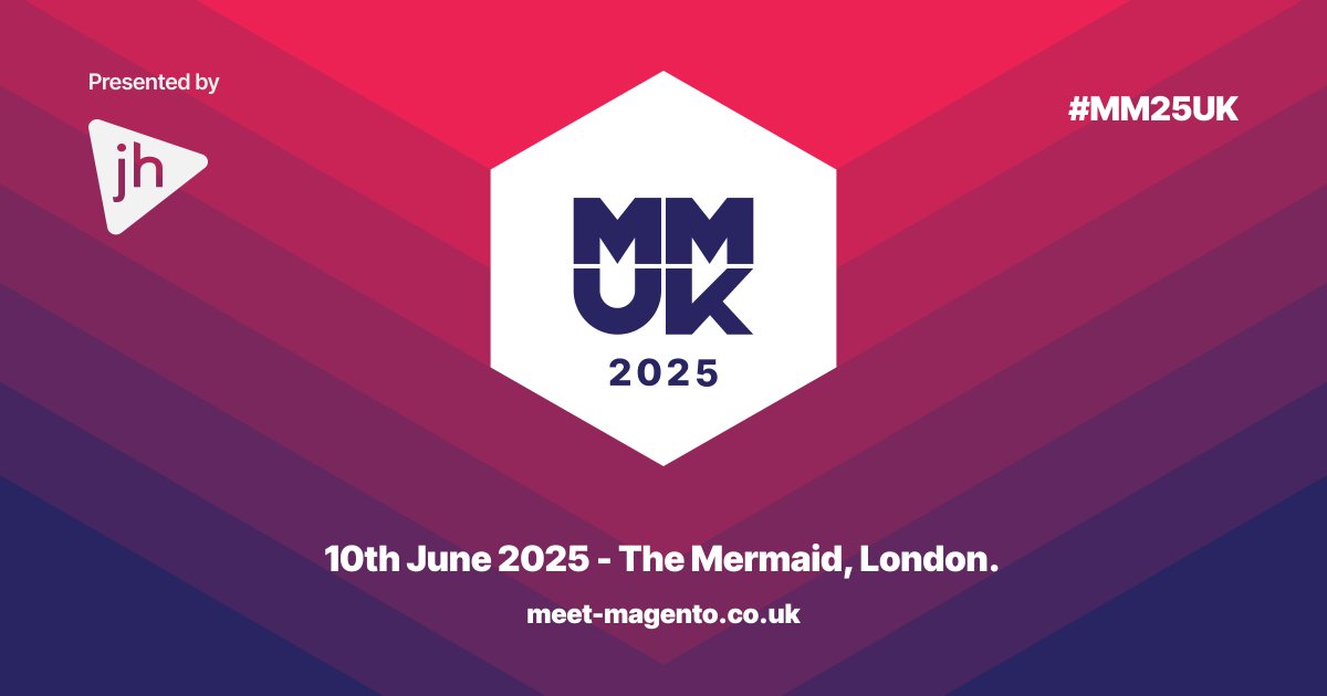 Meet Magento UK (@meetmagentouk) on Twitter photo Itโs official; the date is set. On the 10th of June, the much-anticipated and legendary <a href="/MeetMagentoUK/">Meet Magento UK</a> conference will be back and better than ever! Presented to you by @weareJH. ๐
#MM25UK x @weareJH
cc <a href="/MagentoAssoc/">Magento Association</a>, <a href="/mage_os/">Mage-OS</a>, <a href="/AdobeCommerce/">Adobe Commerce</a>, <a href="/hyva_io/">Hyvรค ๐ข๐ข๐ข๐ข</a>, <a href="/Hypernode_com/">Hypernode</a>. Itโs official; the date is set. On the 10th of June, the much-anticipated and legendary <a href="/MeetMagentoUK/">Meet Magento UK</a> conference will be back and better than ever! Presented to you by @weareJH. ๐
#MM25UK x @weareJH
cc <a href="/MagentoAssoc/">Magento Association</a>, <a href="/mage_os/">Mage-OS</a>, <a href="/AdobeCommerce/">Adobe Commerce</a>, <a href="/hyva_io/">Hyvรค ๐ข๐ข๐ข๐ข</a>, <a href="/Hypernode_com/">Hypernode</a>.