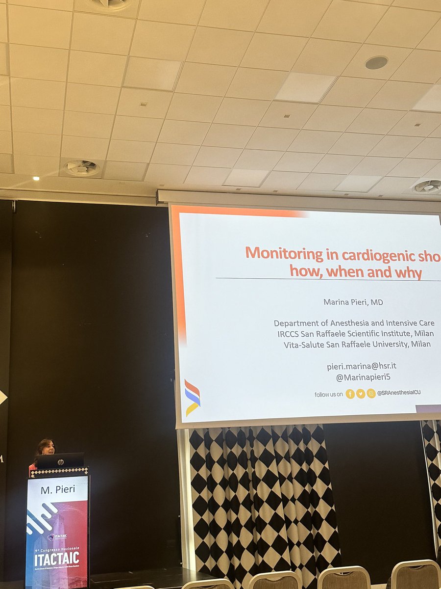 Rosa Labanca (@rosalabanca5) on Twitter photo Now on stage <a href="/MarinaPieri5/">Marina Pieri</a> with insights on monitoring cardiogenic shock patients ππ.
What are the strategies for a better outcome?
#CardiogenicShock #itactaic2025 Now on stage <a href="/MarinaPieri5/">Marina Pieri</a> with insights on monitoring cardiogenic shock patients ππ.
What are the strategies for a better outcome?
#CardiogenicShock #itactaic2025