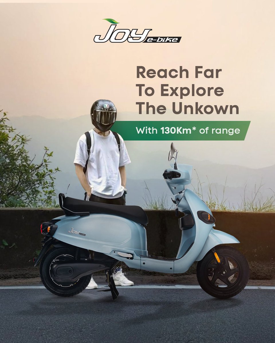 This is your moment and Joy is your perfect companion to explore with!

Just pack your bags, charge up and go and experience the unknown with the Mihos.

Book yours today at  joyebike.com
.
.
.
#EcoFriendly #CleanEnergy #BikeLife