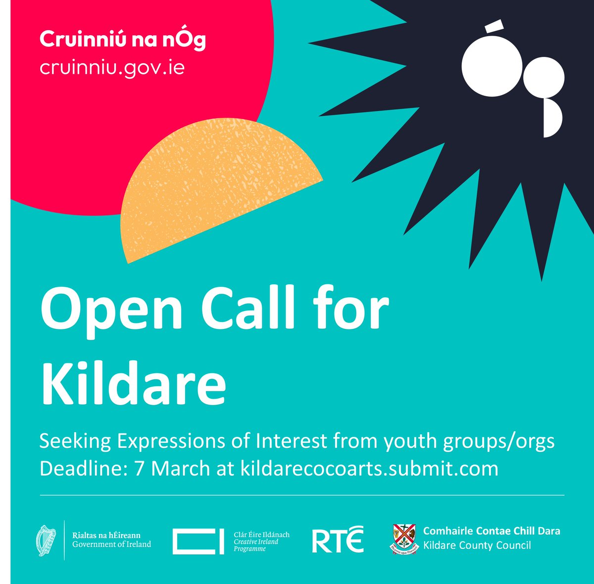 Kildare Arts Service (@artsincokildare) on Twitter photo Deadline 12pm 7 March, apply now! Kildare County Council is seeking expressions of interest from Kildare-based youth groups, childcare services, family/parent groups & community groups to be part of this year’s Cruinniú na nÓg kildarecocoarts.submit.com/show/344 <a href="/creativeirl/">Creative Ireland</a> <a href="/KildareCoCo/">Kildare County Council</a> Deadline 12pm 7 March, apply now! Kildare County Council is seeking expressions of interest from Kildare-based youth groups, childcare services, family/parent groups & community groups to be part of this year’s Cruinniú na nÓg kildarecocoarts.submit.com/show/344 <a href="/creativeirl/">Creative Ireland</a> <a href="/KildareCoCo/">Kildare County Council</a>
