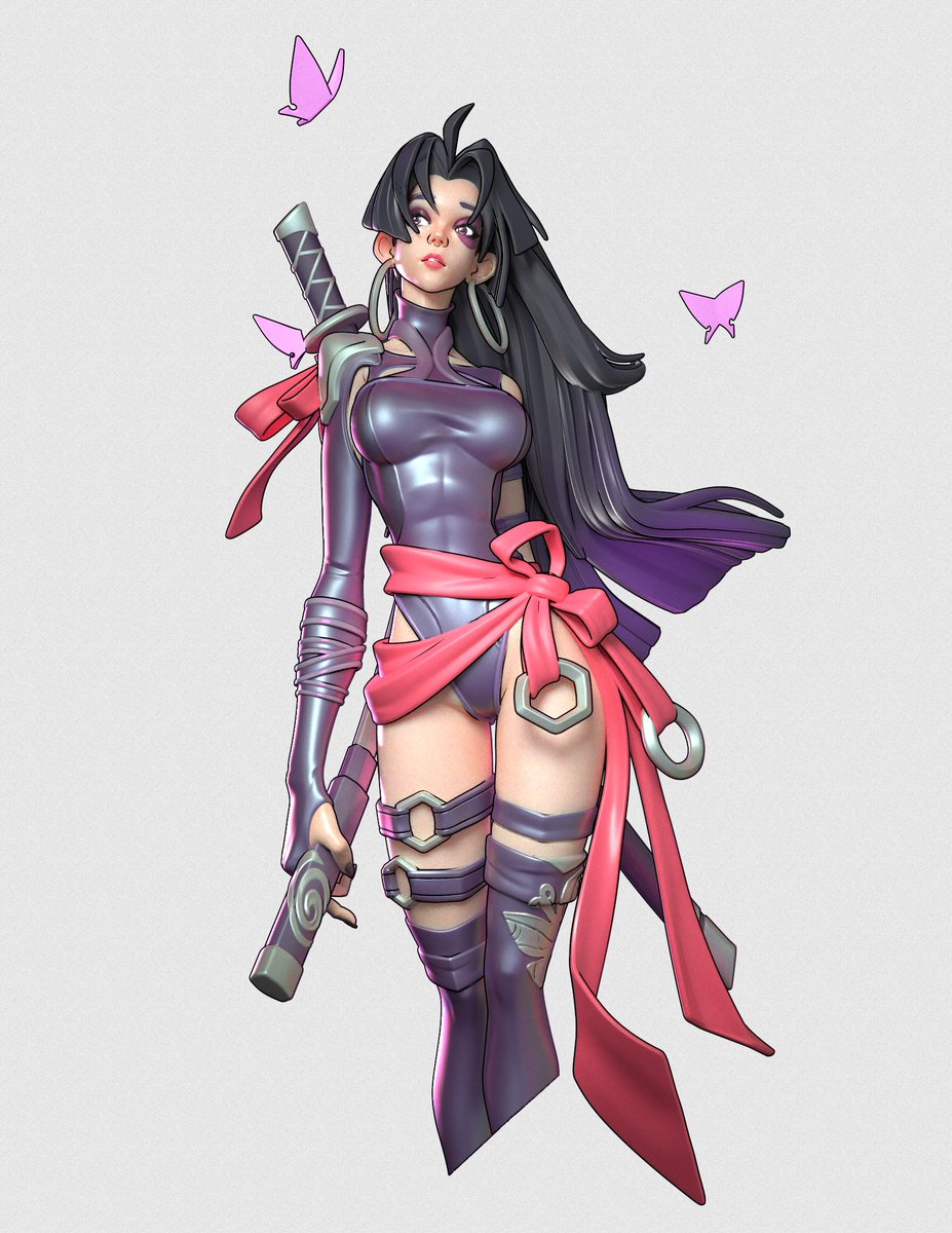 MrVaald's tweet image. Psylocke fan art, artstation link :
artstation.com/artwork/V2b445
Based on a concept of Cherry CHE
Was fun to do 馃敟