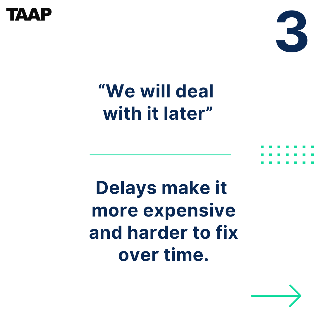 The Real Cost of Technical Debt – Breaking the Myths

Discover the five key steps to eliminating technical debt for good. Read more here: cstu.io/8af945 

#TechnicalDebt #EnterpriseSoftware #DigitalStrategy #LegacySystems #BusinessTransformation #CIO #CTO #ITLeadership