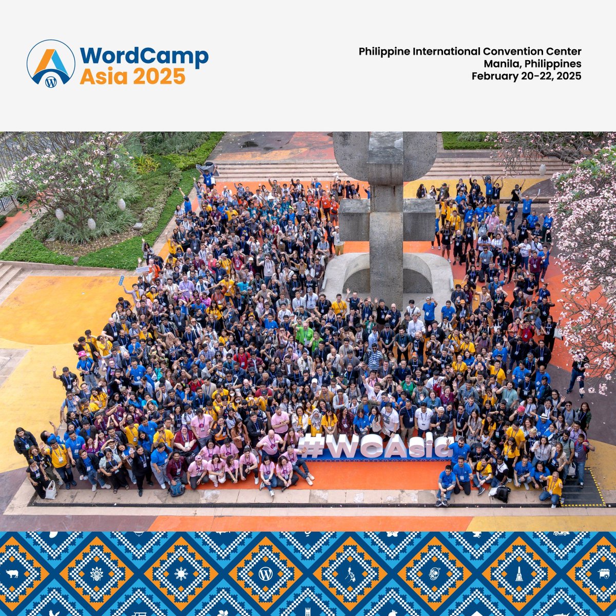 WordCamp Asia 2025 – Kicked Things Off in Style!

🎤 Opening Remarks – The Global and Local Leads shared how the very first Southeast Asian WordCamp happened in Manila back in 2008, completely organized by a passionate team from Davao City. That reflects the true spirit of