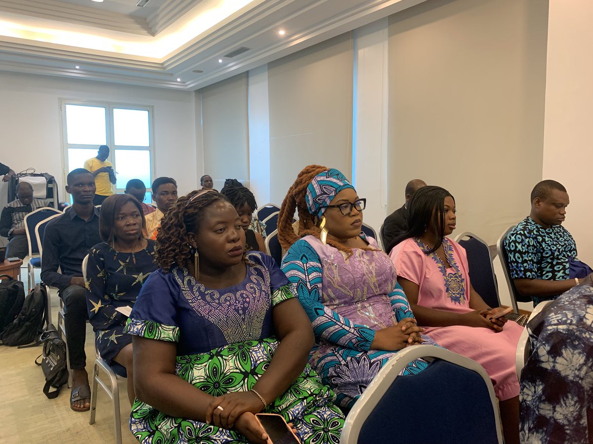 romeoagonmadami's tweet photo. Nous sommes actuellement à Azalai Hôtel pour le lancement officiel de la plateforme « Voix des jeunes pour la paix et la sécurité au Bénin ». Une plateforme dédiée à l’engagement pour la paix et la cohésion sociale au Bénin. 

#FCIL
#Voixdesjeunes229
#paixetsecurite
#AmbCanBFA https://t.co/ijLTrJ1mBN