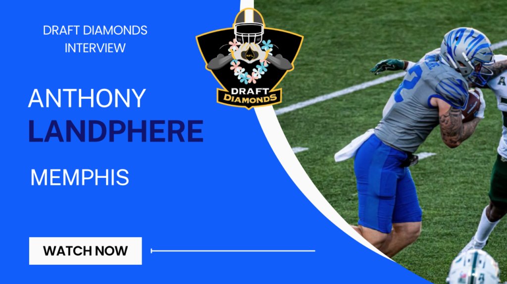 Last Chance: Anthony Landphere, TE, Memphis | 2025 NFL Draft Prospect Zoom Interview nfldraftdiamonds.com/2025/02/anthon… Landphere, TE, Memphis | 2025 NFL Draft Prospect Zoom Interview #NFLDraft nfldraftdiamonds.com/2025/02/anthon…