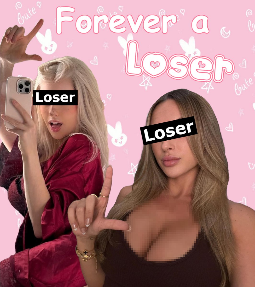 beta_brat_'s tweet photo. Getting triggered by the 𝐿𝑜𝓈𝑒𝓇 sign? 😵💫
Omg you are so pathetic haha 😈
You just can't help it~ You love being bullied and humiliated by hot brats 🤭
#wankchat #scam #catfish #loser #losersign #beta #betasafe #goon #censored #egirl #brat https://t.co/pjjbiDmpge