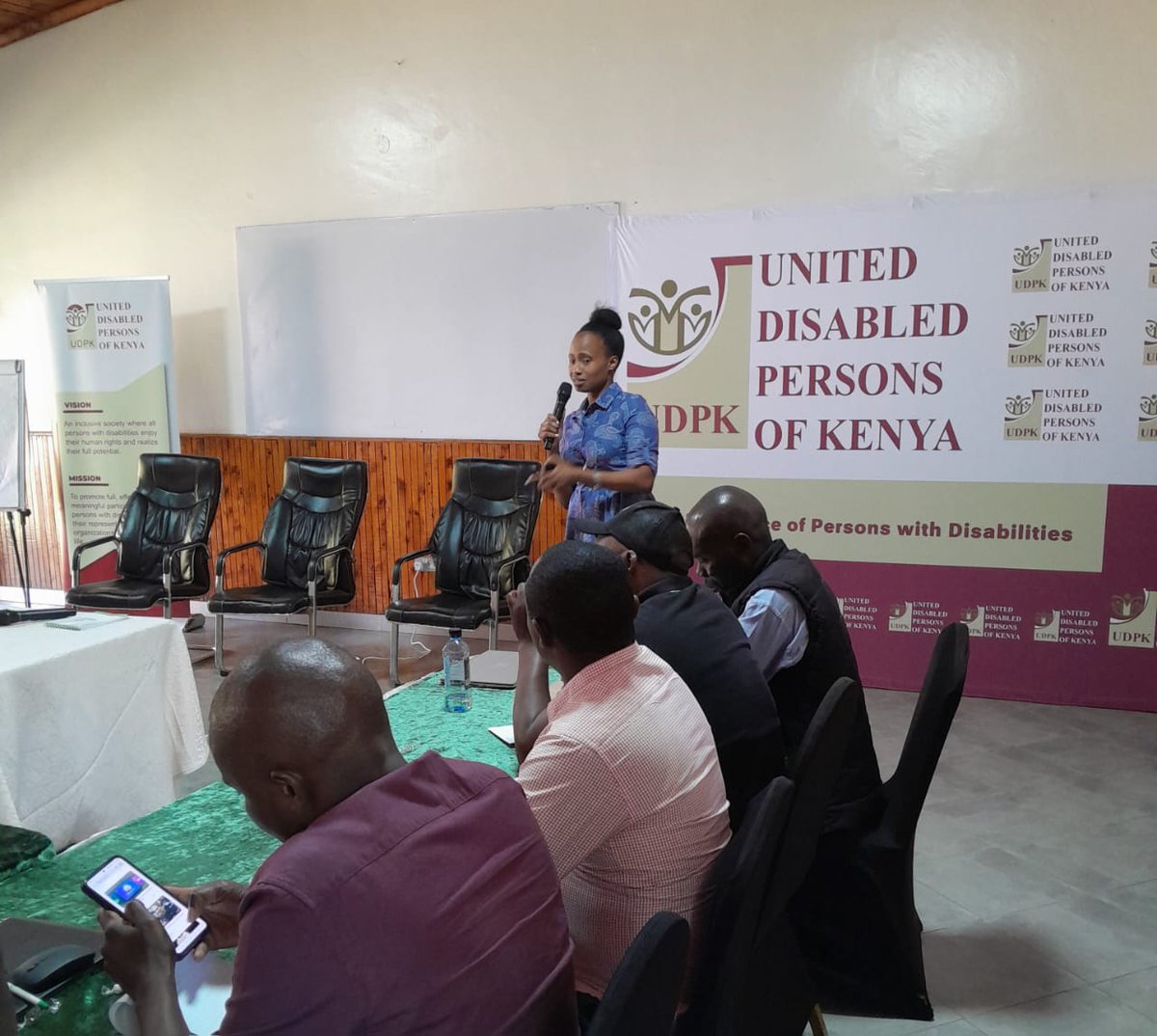 UDPK (@udpkenya) on Twitter photo "A leader is responsible for creating an inclusive environment. Employing persons with disabilities demonstrates empathy and a client with disability will always attract another market." Tabie Kioko of <a href="/SafaricomPLC/">Safaricom PLC</a> speaking at the interactive forum between The Kenya Business "A leader is responsible for creating an inclusive environment. Employing persons with disabilities demonstrates empathy and a client with disability will always attract another market." Tabie Kioko of <a href="/SafaricomPLC/">Safaricom PLC</a> speaking at the interactive forum between The Kenya Business