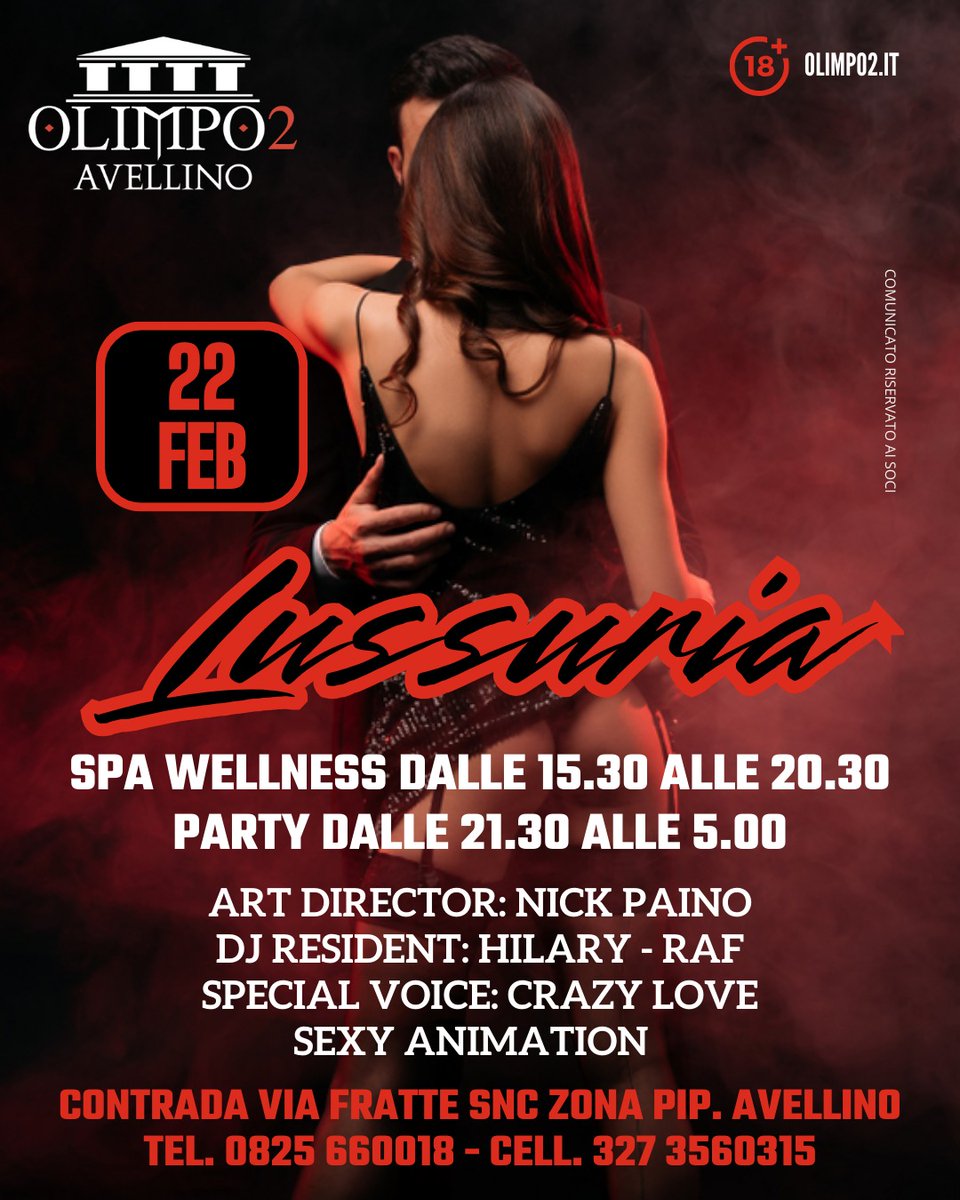 OLIMPO2AVELLINO's tweet photo. Il weekend dell'Olimpo2... #erotismo #seduzione #intrigo... tutti gli elementi per due notti indimenticabili! #threesome #lussuria #swingercouple #passione #clubprive https://t.co/XiqV3pAmjf