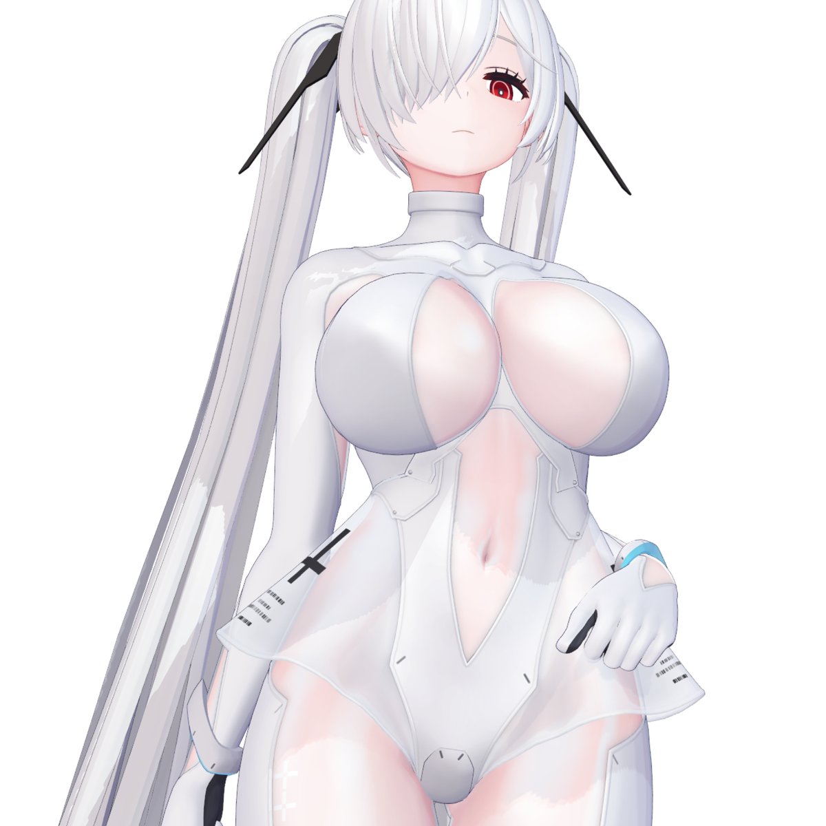 今回はNikkeのシ◯デレラになります～🤗
久しぶりに違うゲームのモデルになります
良い透明感(物理)になったと思います😋prpr 