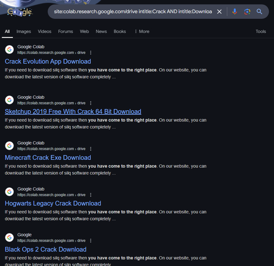lontze7's tweet photo. Google dork to find #LummaStealer disguised as cracked software (games, applications and security tools)

site:https://t.co/vWHbNu0wmb intitle:Crack AND intitle:Download AND intext:"you have come to the right place"

payload servers were subdomains of saferedirect.]top https://t.co/mkXicq1tDO