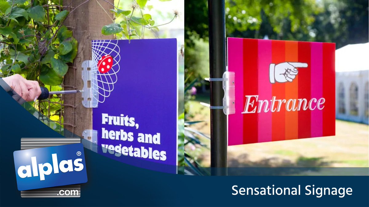 Step into spring and get your garden centre ready for the new season.

Upgrading your signage will not only improve customer satisfaction but will in turn increase your revenue allowing your business to flourish and grow all season long.

#Alplas