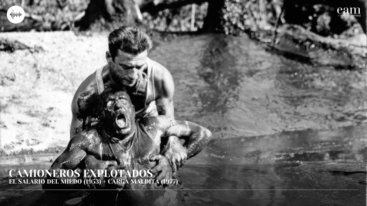 Podcast | «Camioneros explotados». En un nuevo programa analizamos los filmes EL SALARIO DEL MIEDO (1953) y CARGA MALDITA (1977), dos obras maestras de su género. A los micros Miguel Muñoz Garnica, José Luis Forte y Julio Bernad: eamcine.com/zmZ0Iw