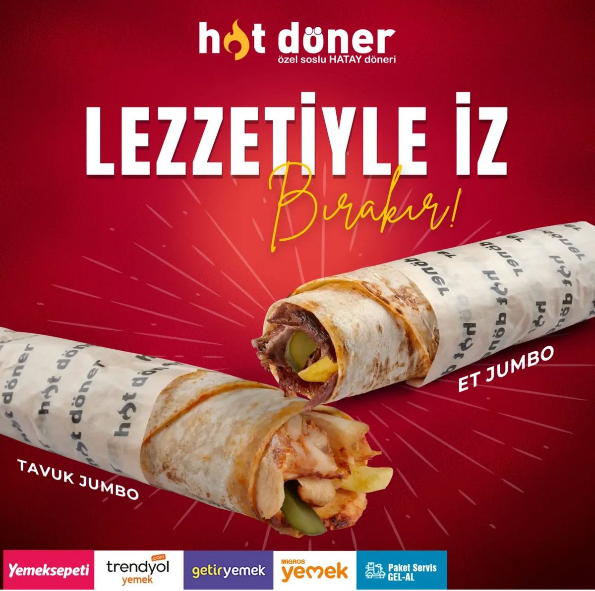🌯😍 #hotdoner