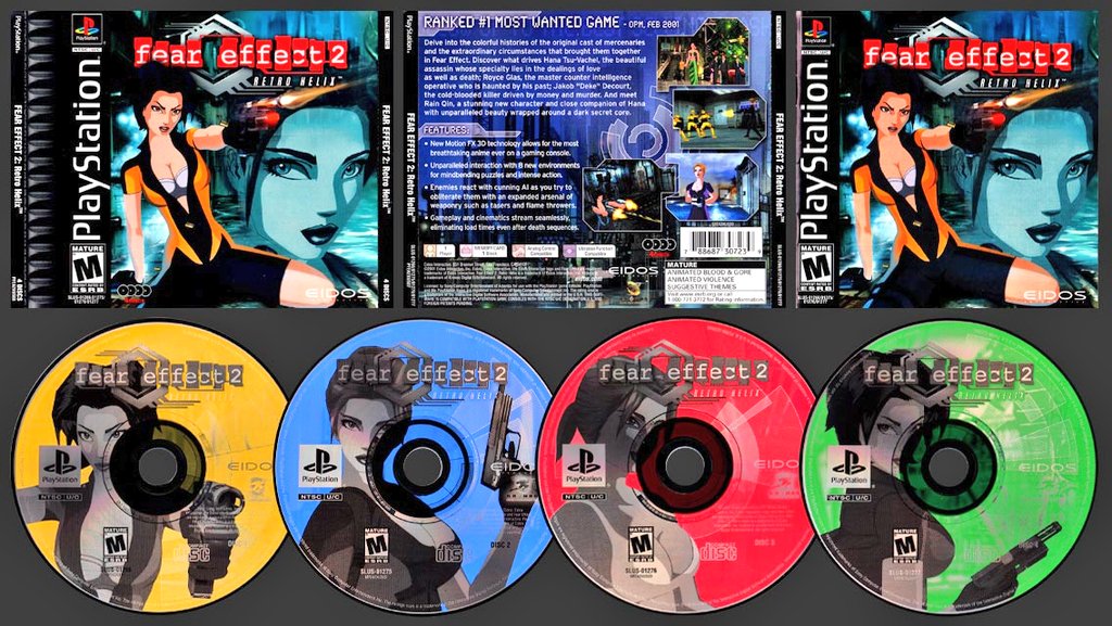 DeGamersparaGa1's tweet image. Un día como hoy 21 de febrero pero hace 24 años se estrenaba Fear Effect 2: Retro Helix en Norteamerica para la consola Playstation 🔥🔥🔥 

Lo jugaron, que puntaje le dan del 1 al 10?

#feareffect #psx #PlayStation