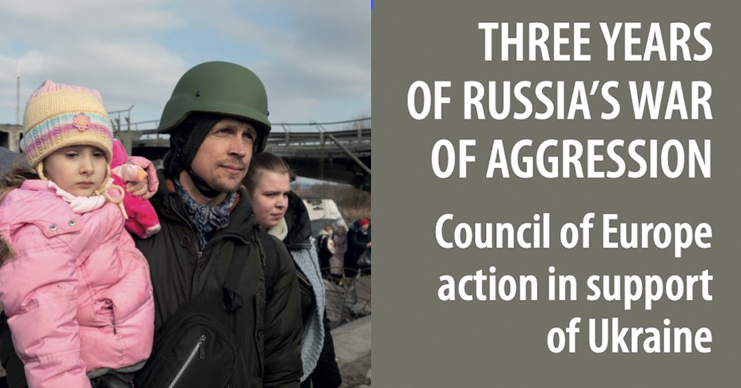 The fight for #Ukraine 🇺🇦 is a fight for justice, recovery, and the right of the Ukrainian people to shape their own destiny.

Read full <a href="/coe/">Council of Europe</a> report on the Council of Europe's response to Russia's war on Ukraine ⤵️
coe.int/en/web/portal/…