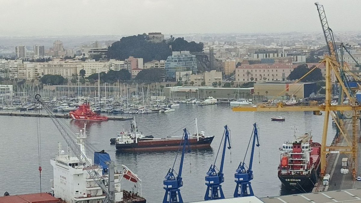 BDSMurcia's tweet image. El Danica Sunrise ⛴️💣🇮🇱 acaba de atracar en Cartagena y está descargando 4toneladas de explosivos

Otra prueba + de q las relaciones armamentísticas entre 🇪🇸🇮🇱 continúan

La complicidad de @desdelamoncloa @jmalbares @Defensagob @_minecogob es cada día mayor

#StopArmasConIsrael