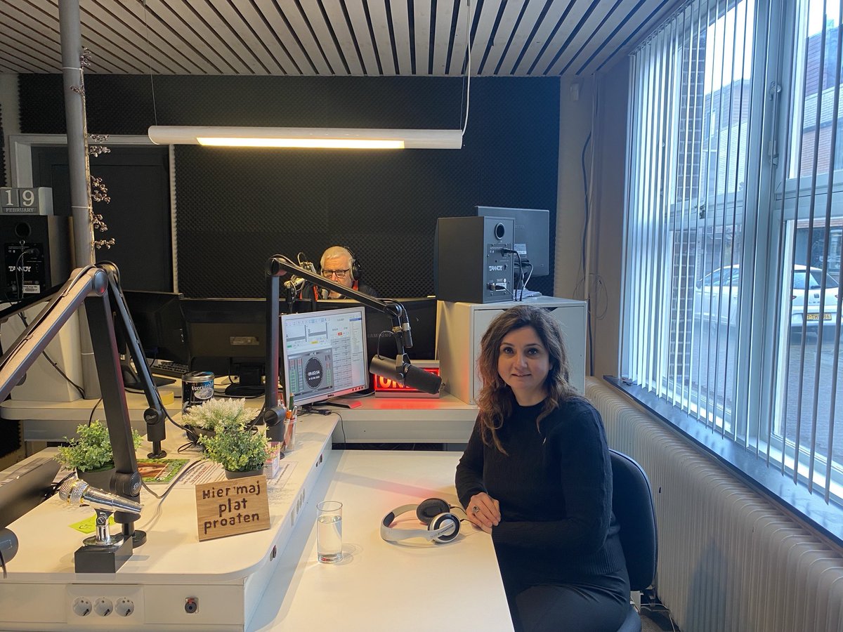 De ochtend begonnen bij het radioprogramma Brunch met Gert Foekens om over Internationale Vrouwendag te praten. #internationalevrouwendag