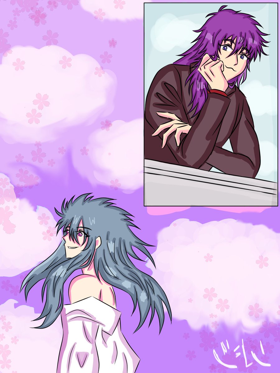 losemosdehades's tweet photo. I don't know which one I like the most #milo #Camus #milodeescorpio #camusdeacuario #fanart #SaintSeiya #cdz #AnimeArt https://t.co/zzKP0ej3sp