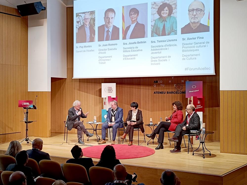 DiariEducacio's tweet image. El primer #FòrumAcellec posa les bases per a la creació d’una Taula Professional del #Lleure Educatiu i Sociocultural que obri la porta a una interlocució directa i àgil de la patronal amb els departaments implicats del @govern 
@Acellec 

diarieducacio.cat/visibilitat-pr…

✍️@anabasantad