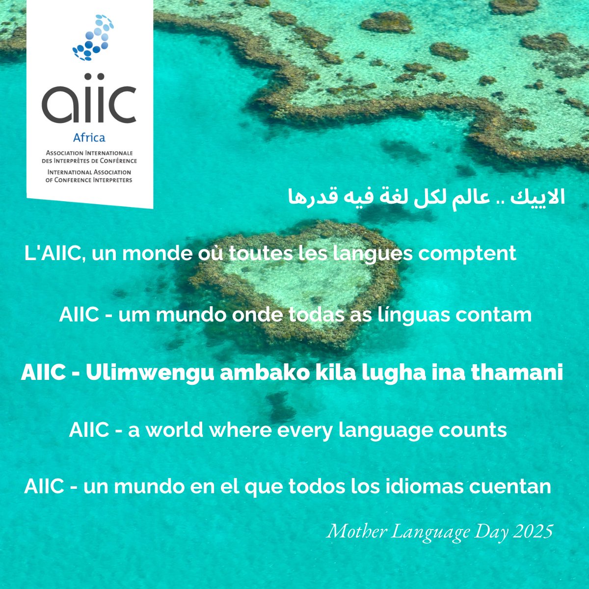 aiicafrica's tweet image. 🌍 Happy International Mother Language Day! 🗣️ Every language matters, every voice counts! Let’s celebrate linguistic diversity! #AIICAfrica #EveryLanguageCounts