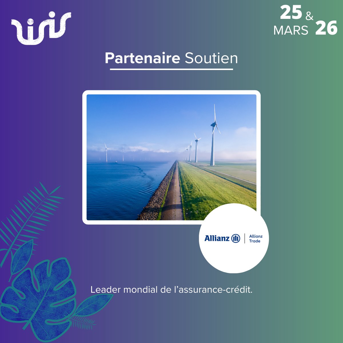 [PARTENAIRE SOUTIEN]
Pour sa 7e édition, le World Impact Summit peut compter sur le soutien de <a href="/allianztrade/">Allianz Trade</a> .
🔗 Retrouvez l'article complet de notre partenaire sur le lien suivant : bit.ly/AllianzTrade
🎫 N’attendez plus pour réserver votre place !
#wis2025