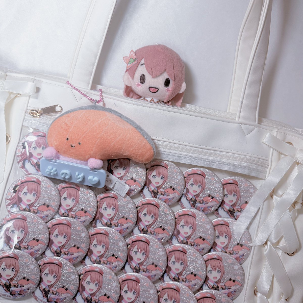 연어노리 이타백 완성 🌸🍣 #花里みのり